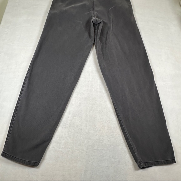 Vintage 90s Gray Women's Jeans pleated bareback 80s mom‎ jean high rise waisted - Picture 10 of 11